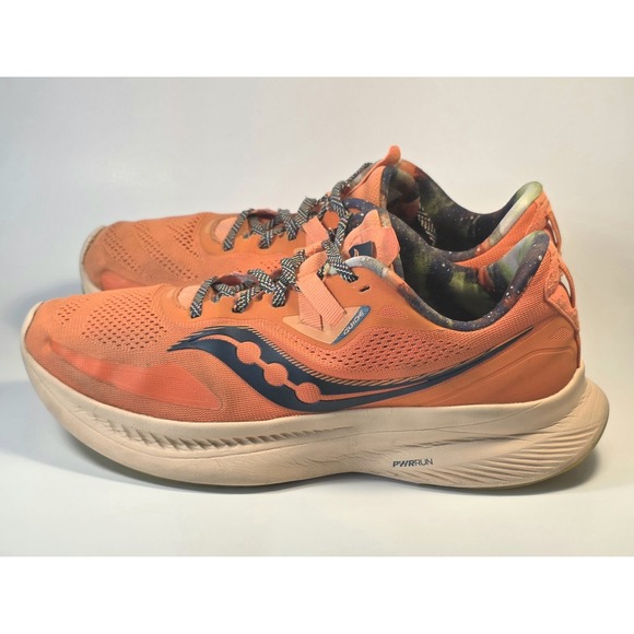 Saucony Women's 9.5 Guide 15 Camp Fire  Orange Running Shoes Sneakers S10684-45 - Picture 4 of 9